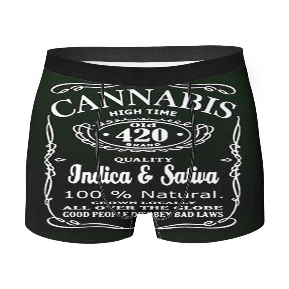 Cannabis Weed Men'S Boxer Briefs