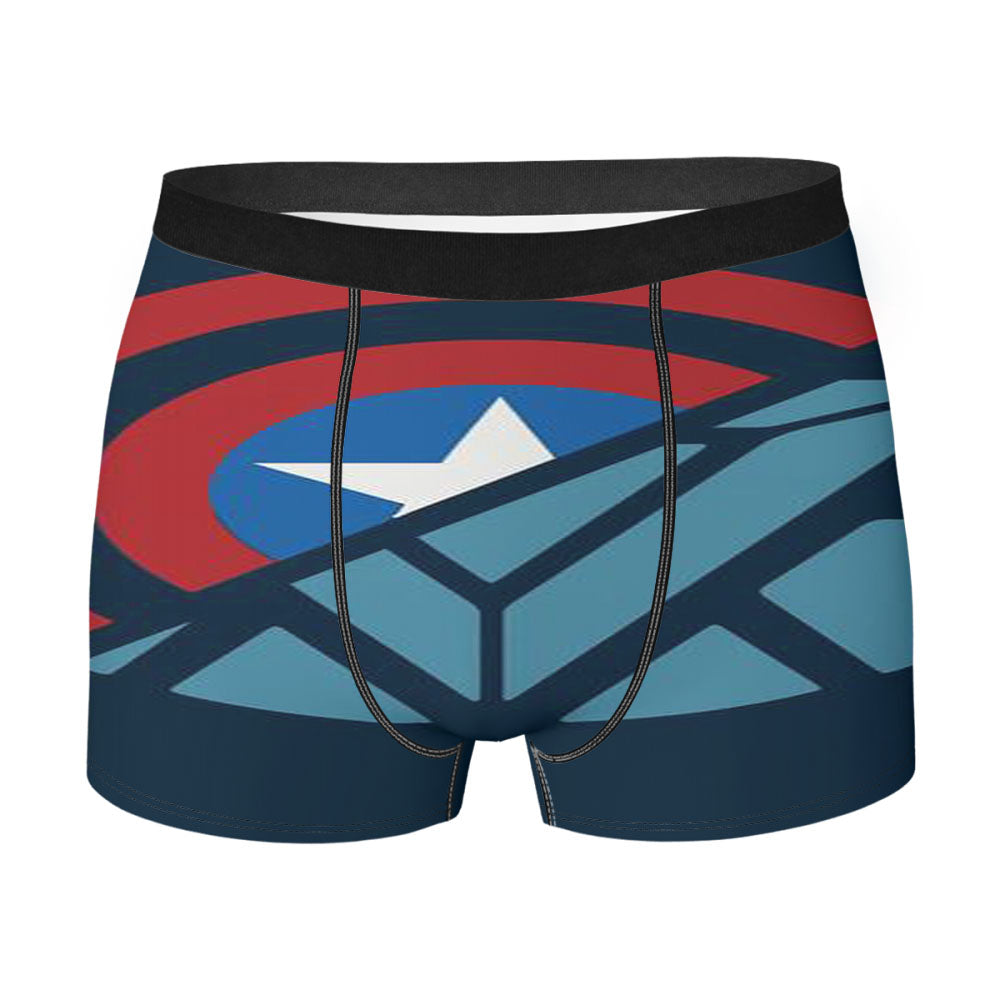 Cap V Stark Men'S Boxer Briefs