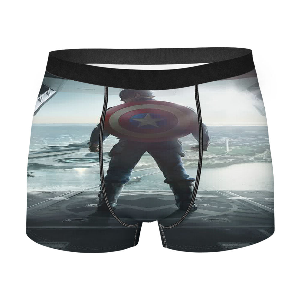 Captain America 2 Men'S Boxer Briefs
