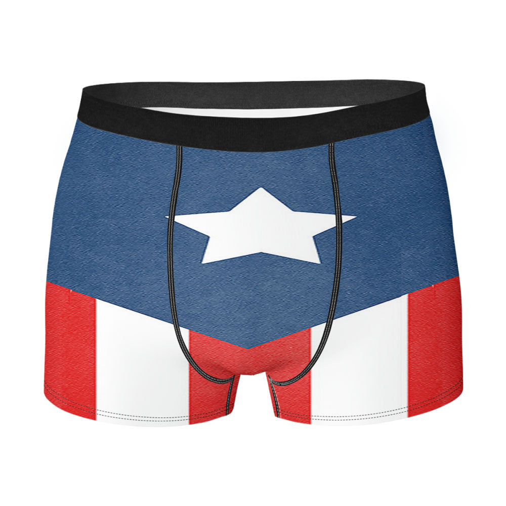Captain America 3 Men'S Boxer Briefs
