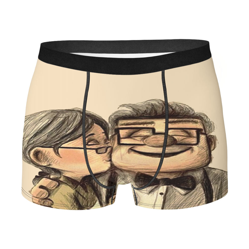Carl And Ellie Men'S Boxer Briefs