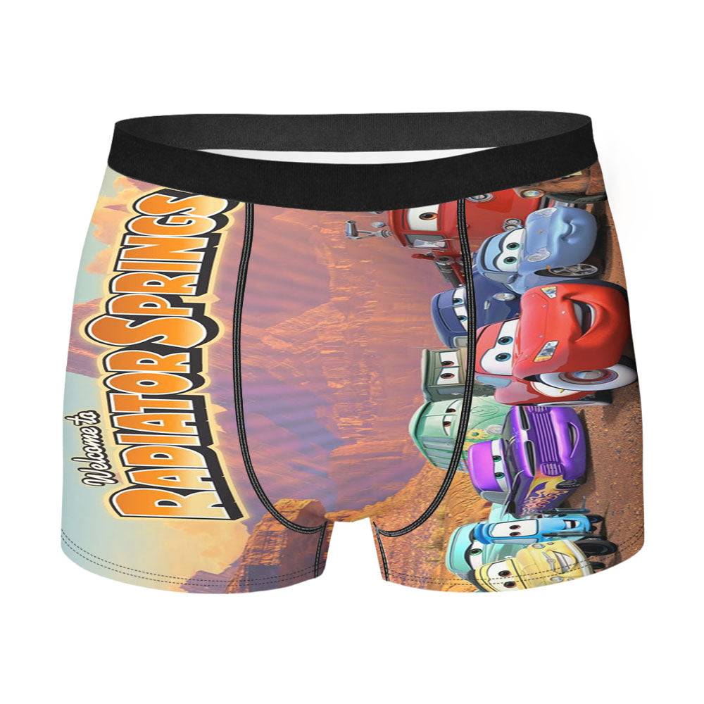Cars Radiator Spirings Men'S Boxer Briefs