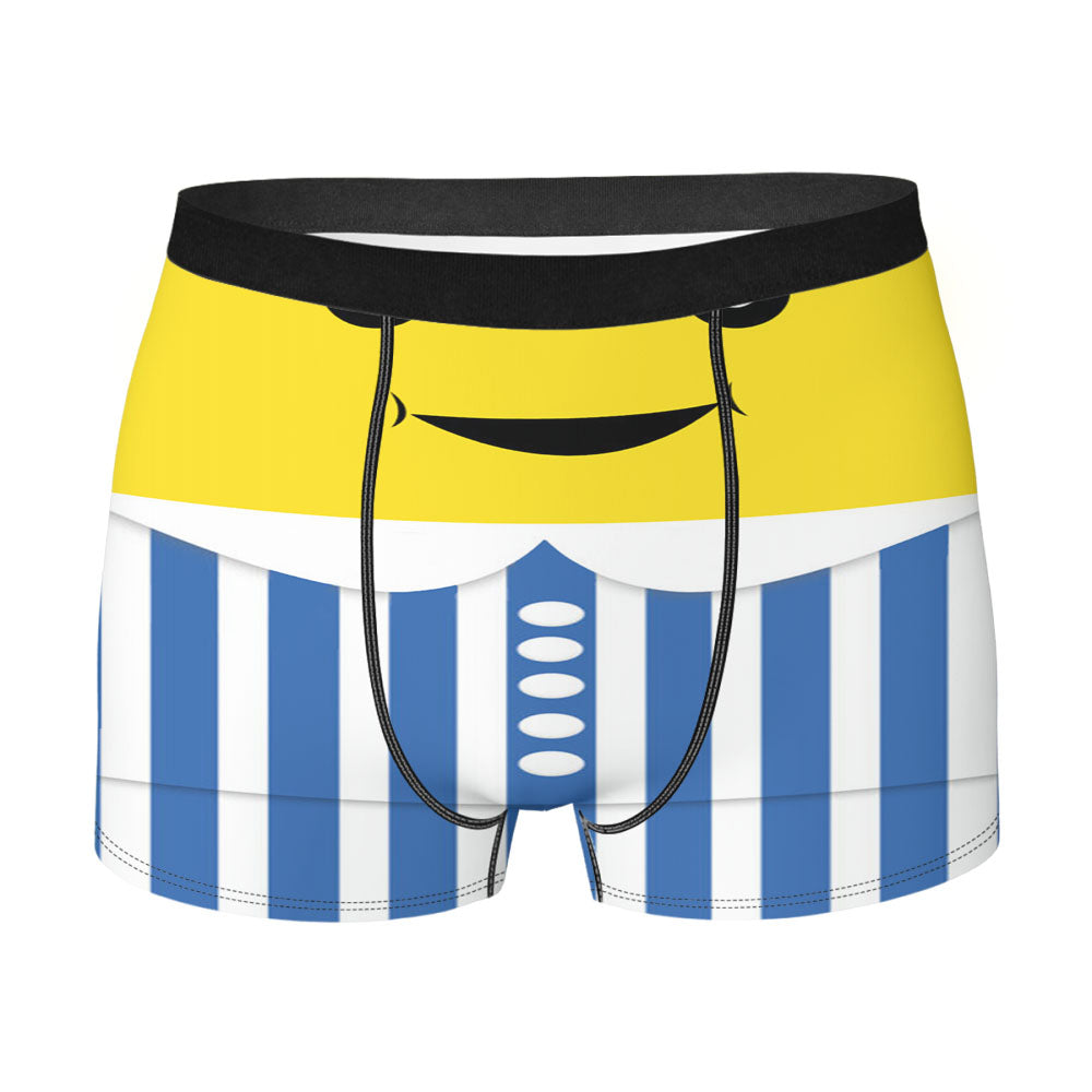Cartoon B1B2 Banana Men'S Boxer Briefs