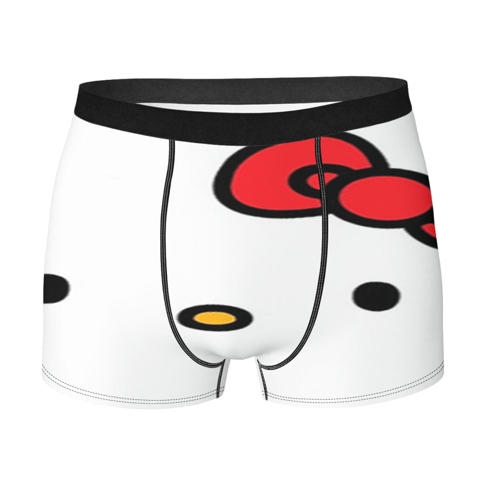 Cartoon Hello Kitty Men'S Boxer Briefs
