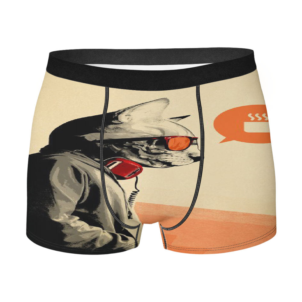 Cat Music Men'S Boxer Briefs