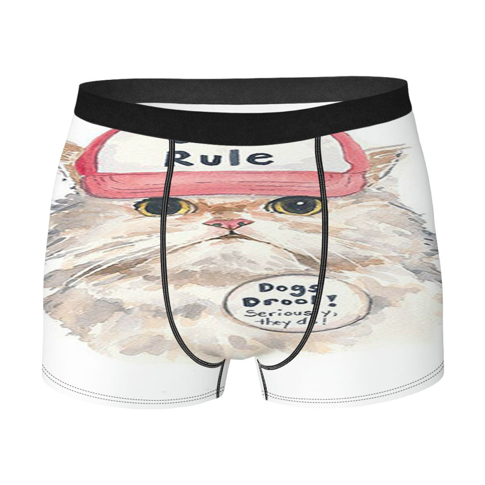 Cats Rule Men'S Boxer Briefs