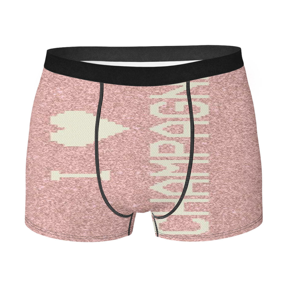 Champagne Men'S Boxer Briefs