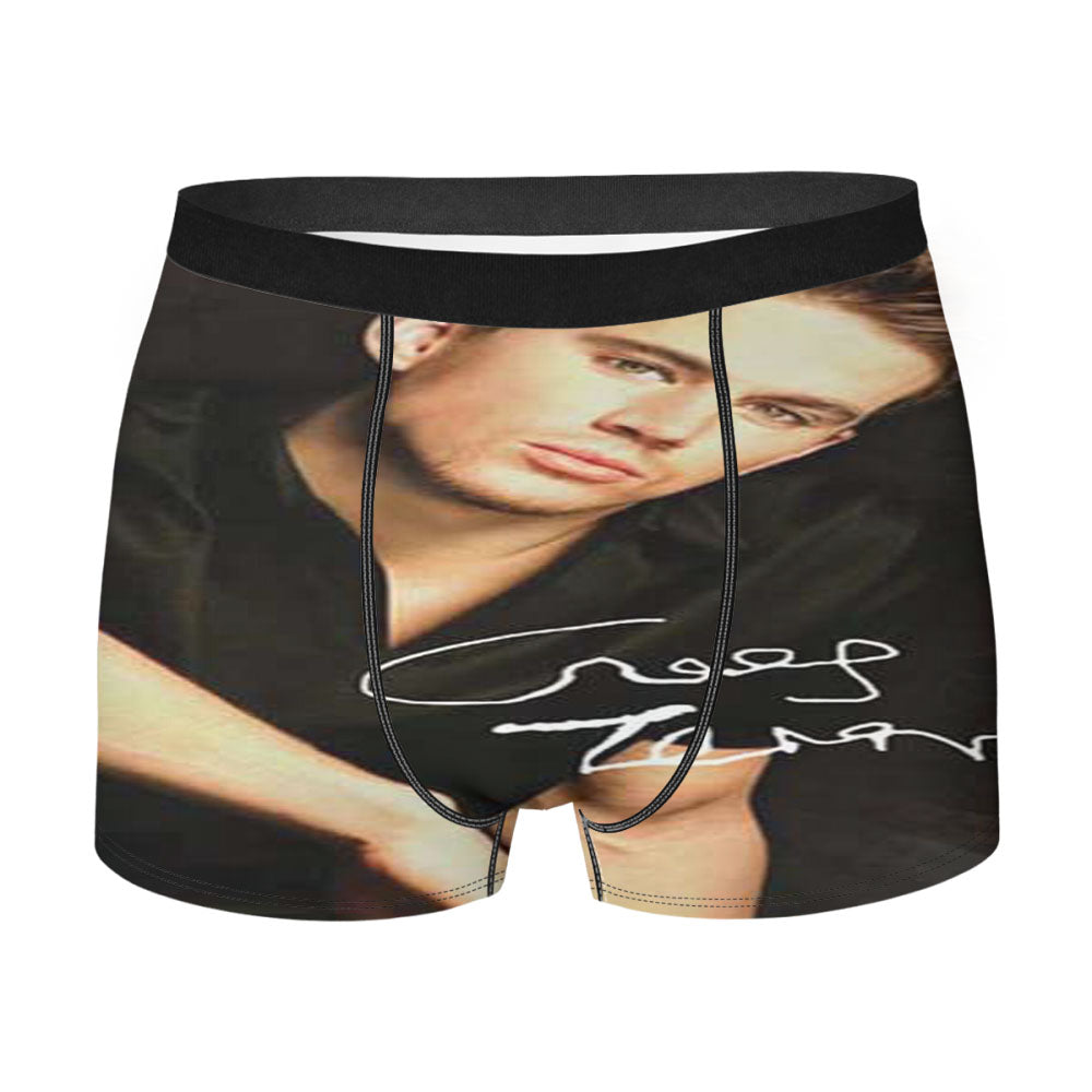 Channing Tatum Black Shirt Men'S Boxer Briefs