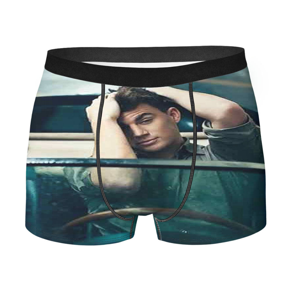 Channing Tatum Cool Pose Men'S Boxer Briefs