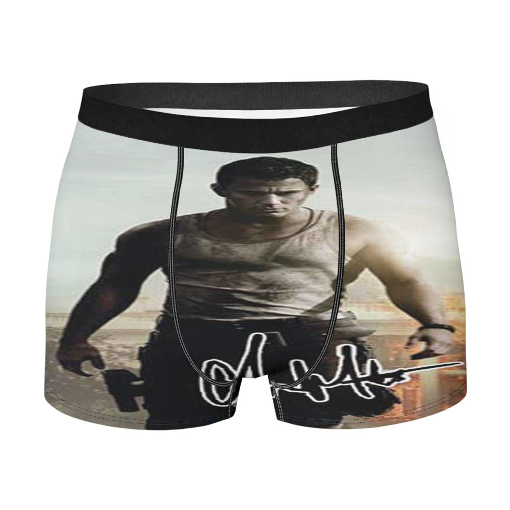 Channing Tatum Wht House Men'S Boxer Briefs