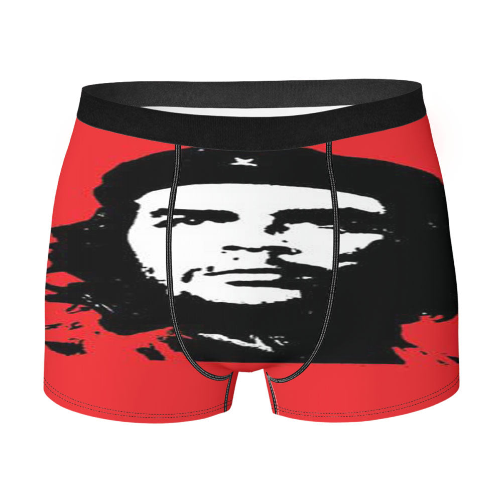 Che Guevara Red Bkg Men'S Boxer Briefs