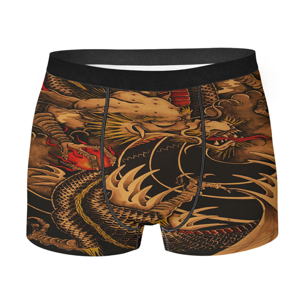 Chinese Dragon Artistic Men'S Boxer Briefs