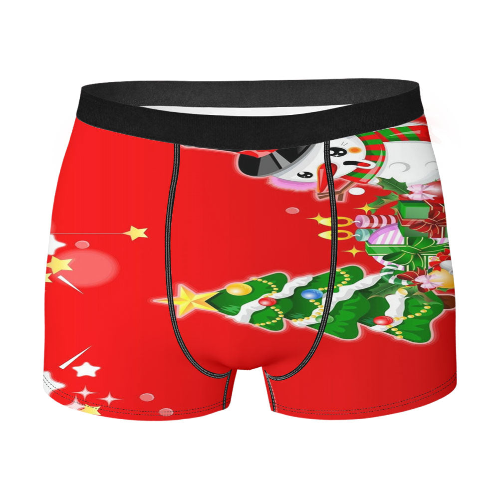 Chirstmas Snowman 2 Men'S Boxer Briefs