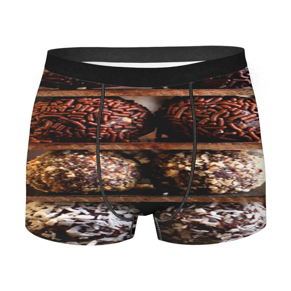 Chocolate Ball Men'S Boxer Briefs