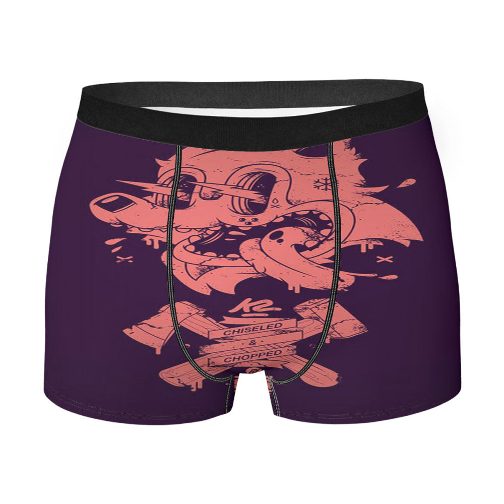 Chopped Pink Cat Men'S Boxer Briefs