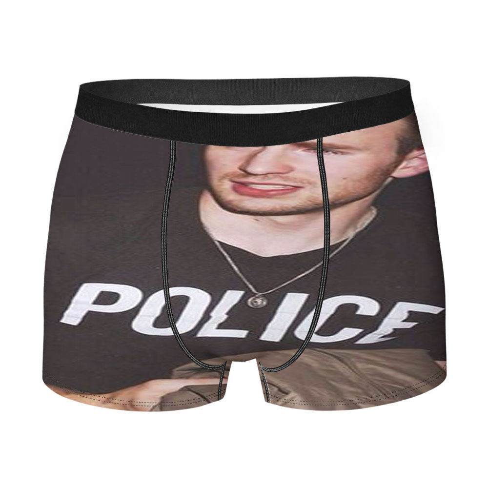 Chris Evans Tumblr Men'S Boxer Briefs