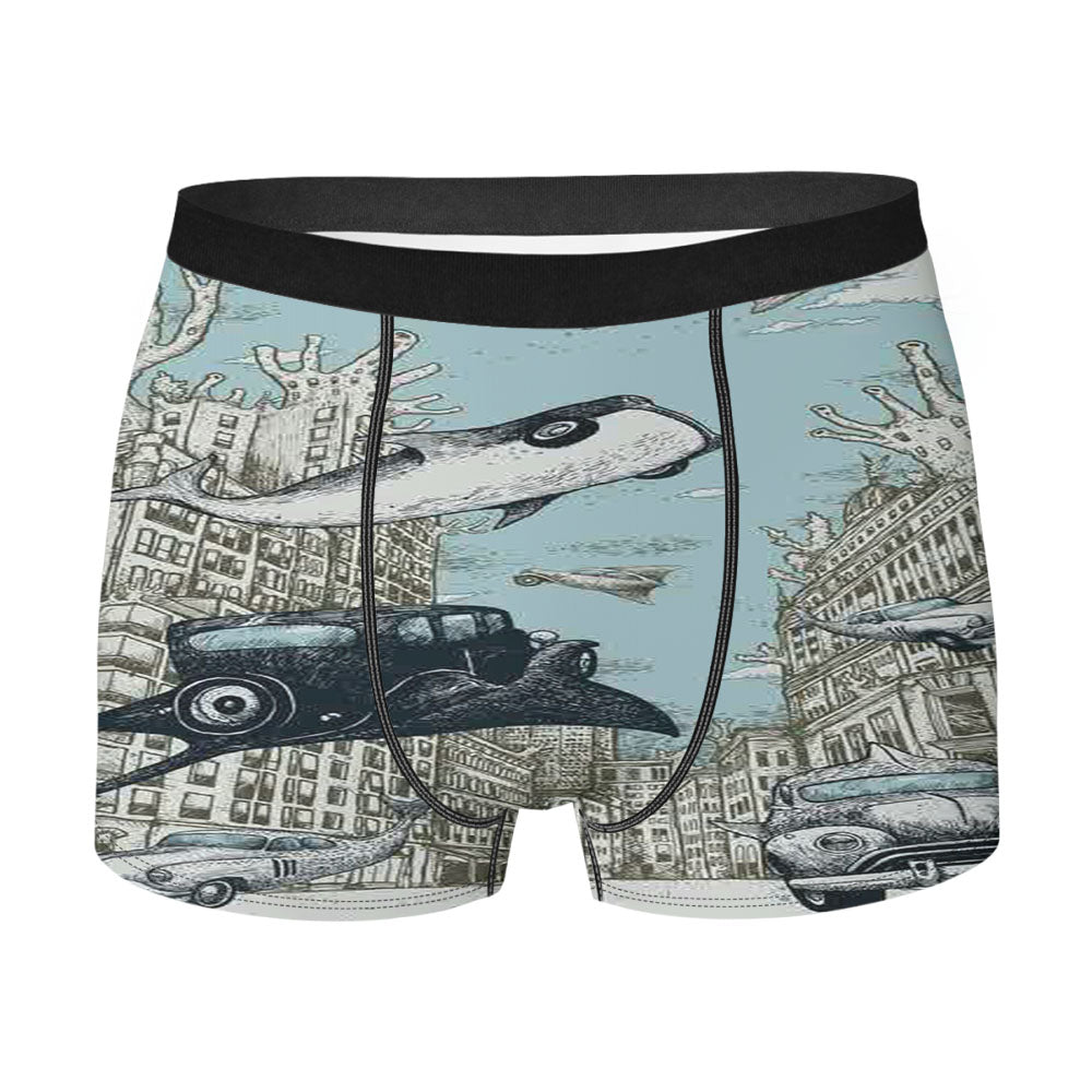 City Of Sea Men'S Boxer Briefs