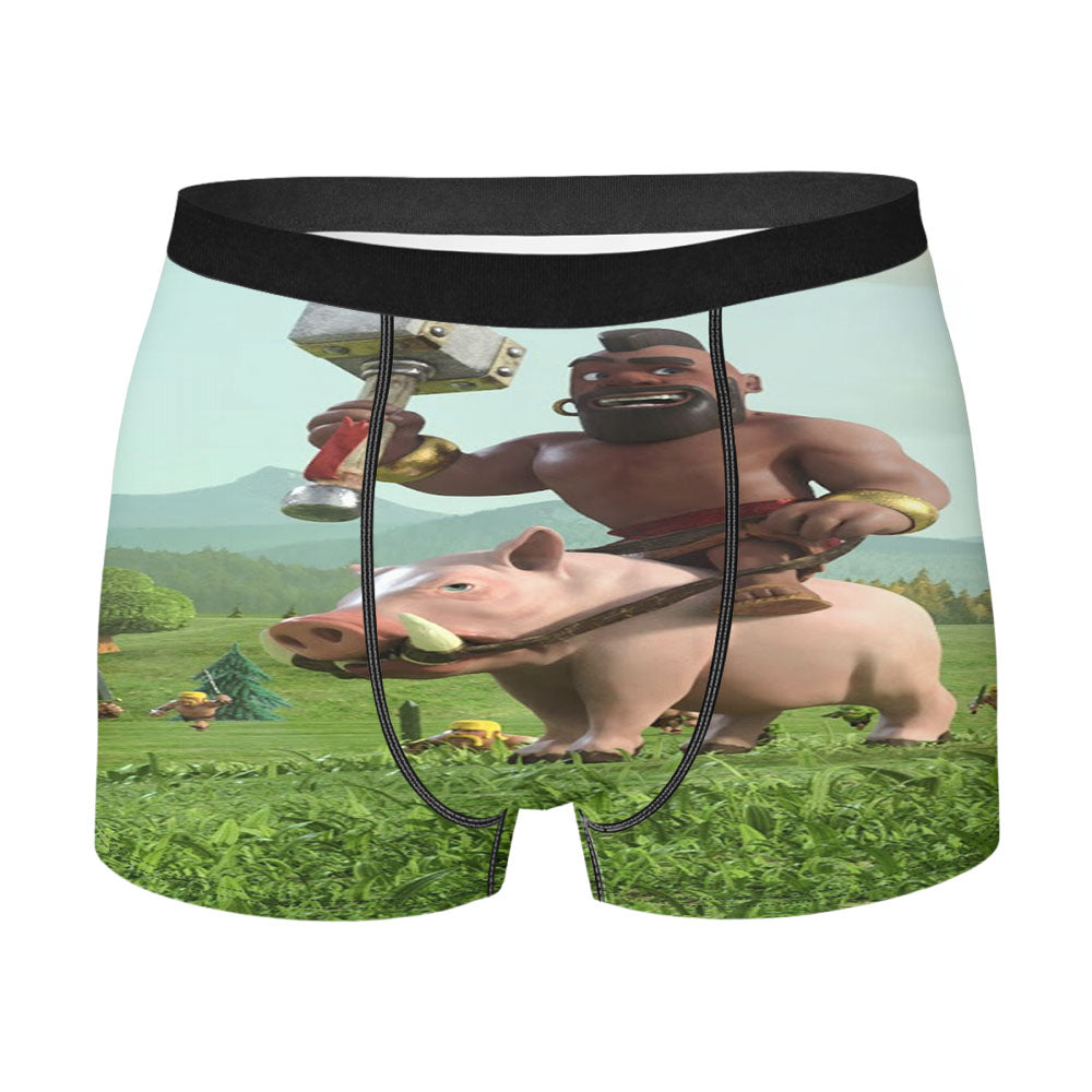 Clash Of Clane Men'S Boxer Briefs