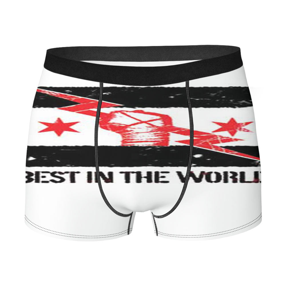 Cm Punk Logo Horizontal Men'S Boxer Briefs