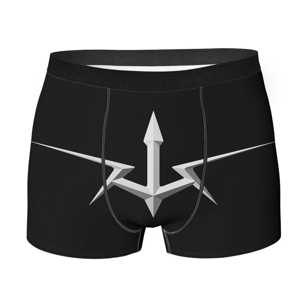 Code Geass Logo Black Men'S Boxer Briefs