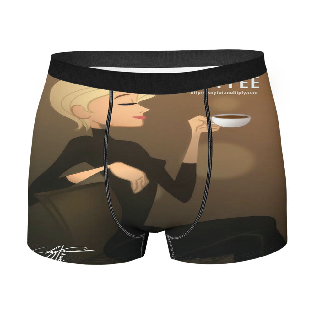 Coffee Bean Women Men'S Boxer Briefs