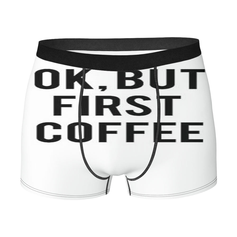Coffee First Men'S Boxer Briefs