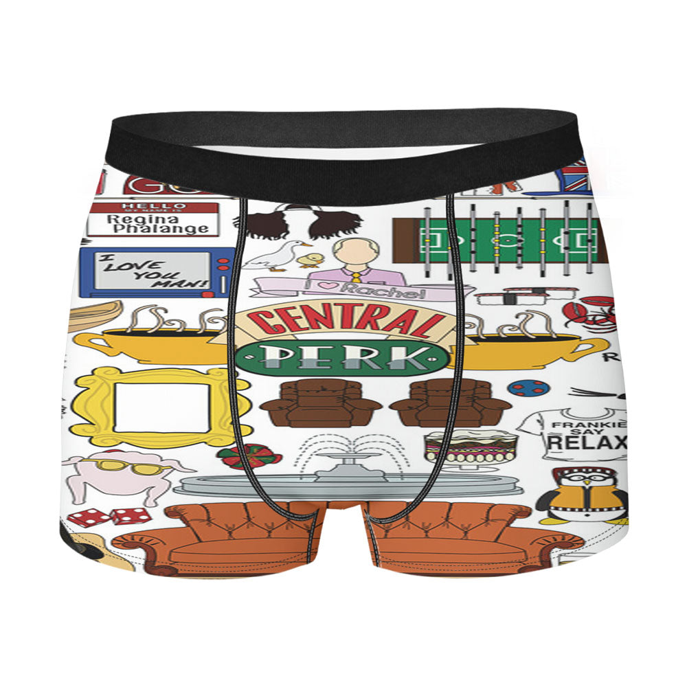 Collage Central Perk Men'S Boxer Briefs