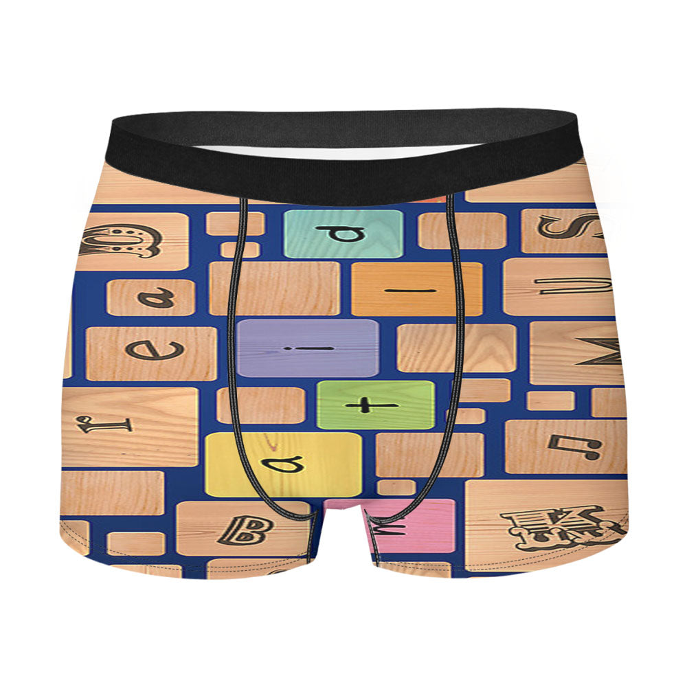 Collage Matilda Men'S Boxer Briefs