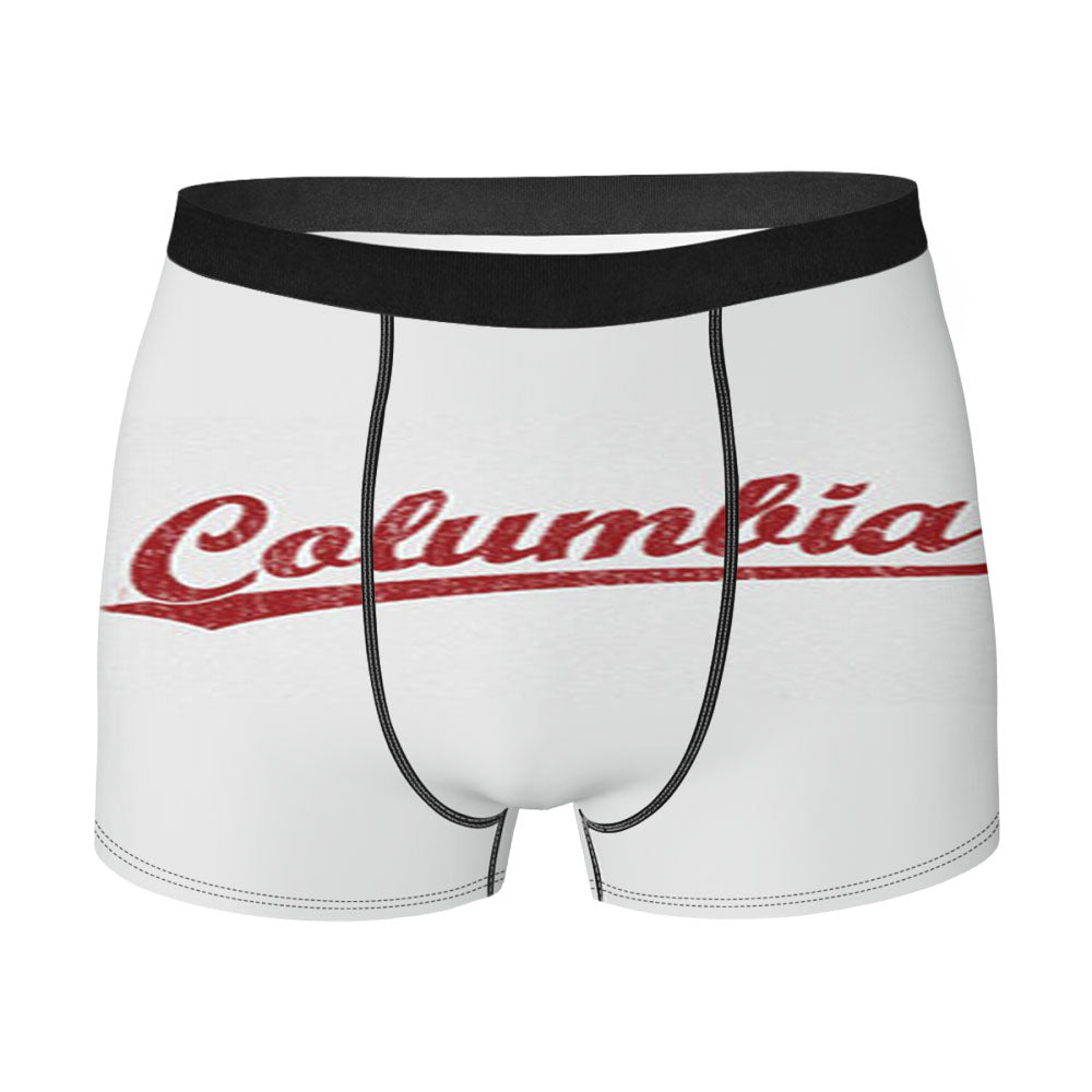 Columbia Font Men'S Boxer Briefs