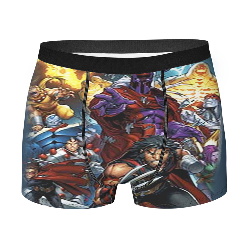 Combination Cartoon Men'S Boxer Briefs