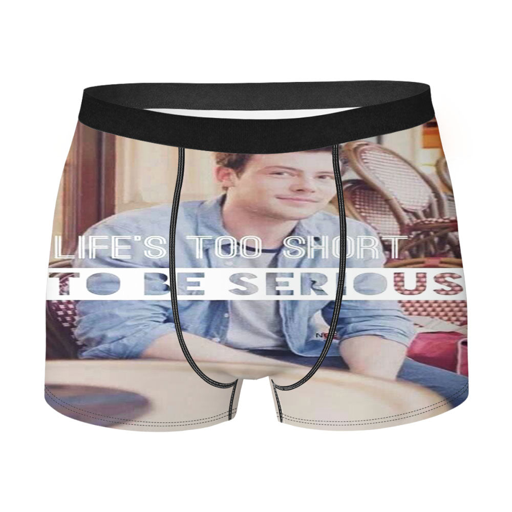 Cory To Serious Short Life Men'S Boxer Briefs