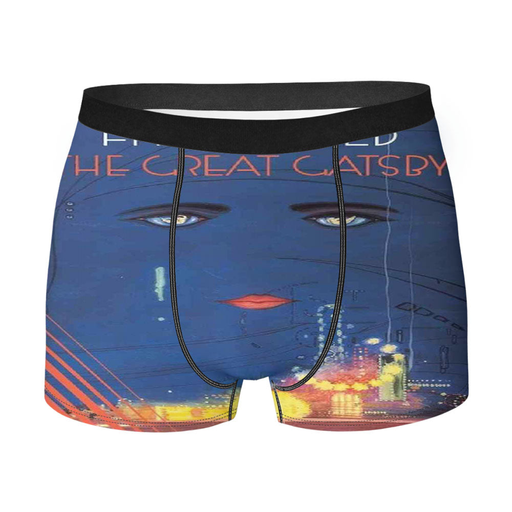 Cover Book The Great Gatsby Men'S Boxer Briefs