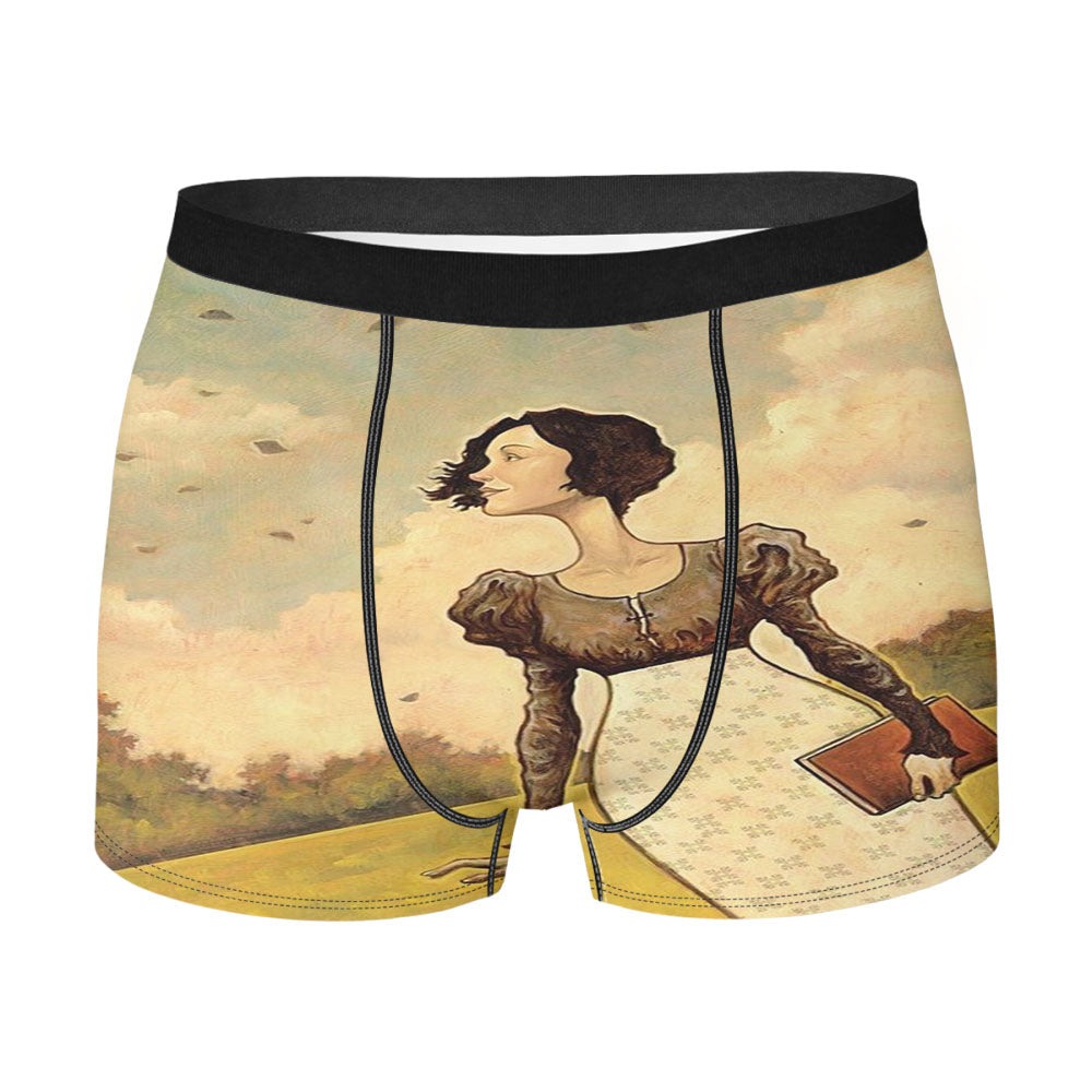 Cover Jane Austen Men'S Boxer Briefs