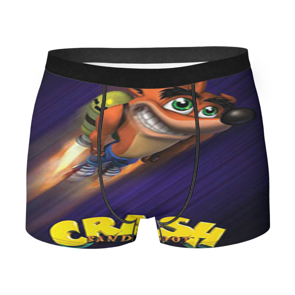 Crash Bandicoot Men'S Boxer Briefs
