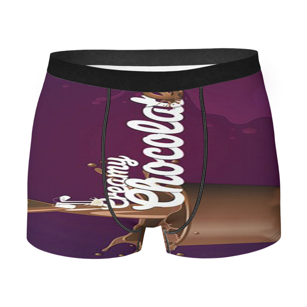 Creamy Chocolate Men'S Boxer Briefs