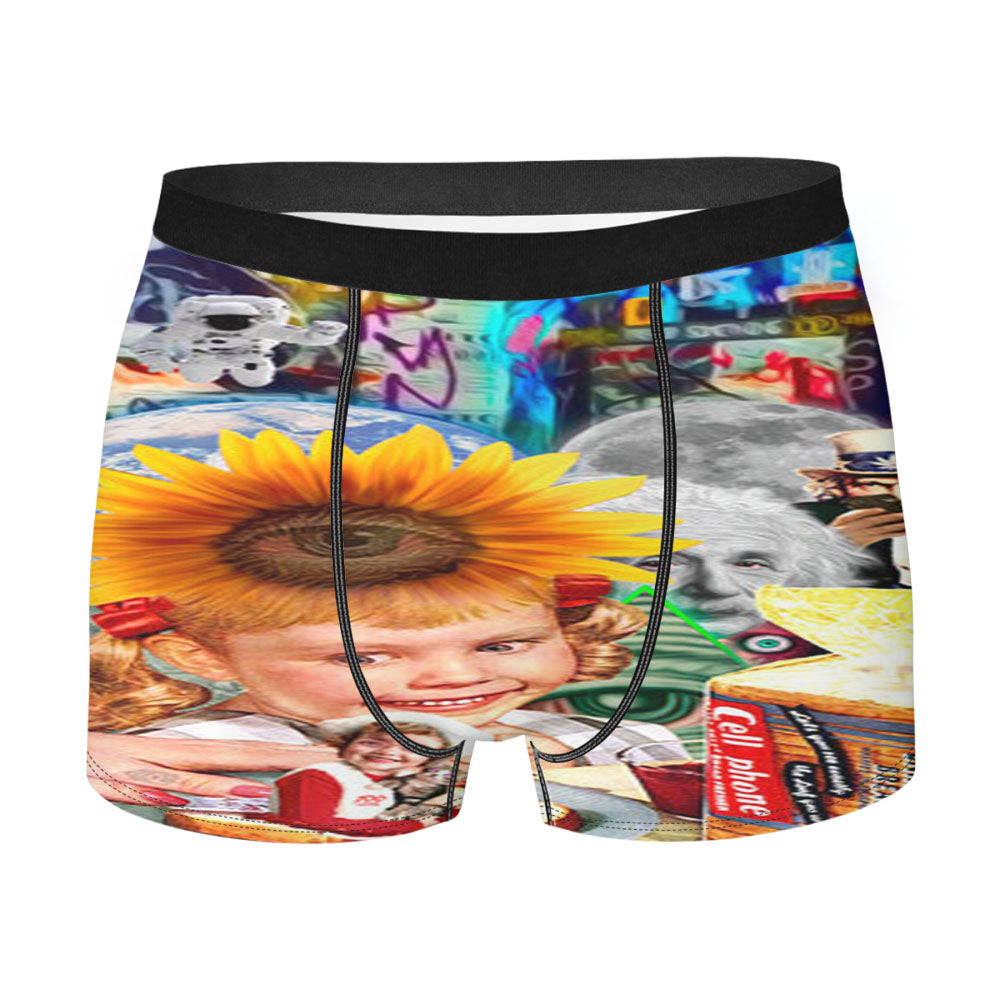Creepy Kids Men'S Boxer Briefs