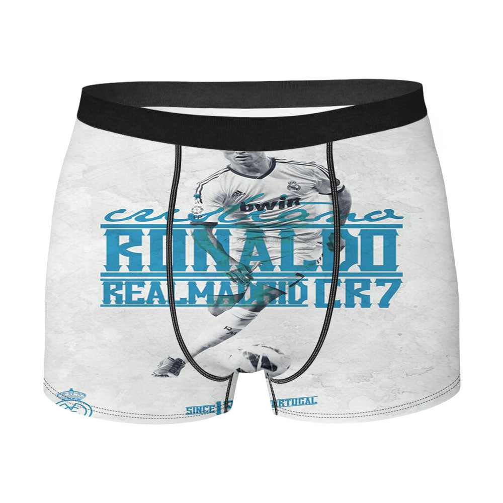 Cristianal Ronaldo Real Madrid Men'S Boxer Briefs