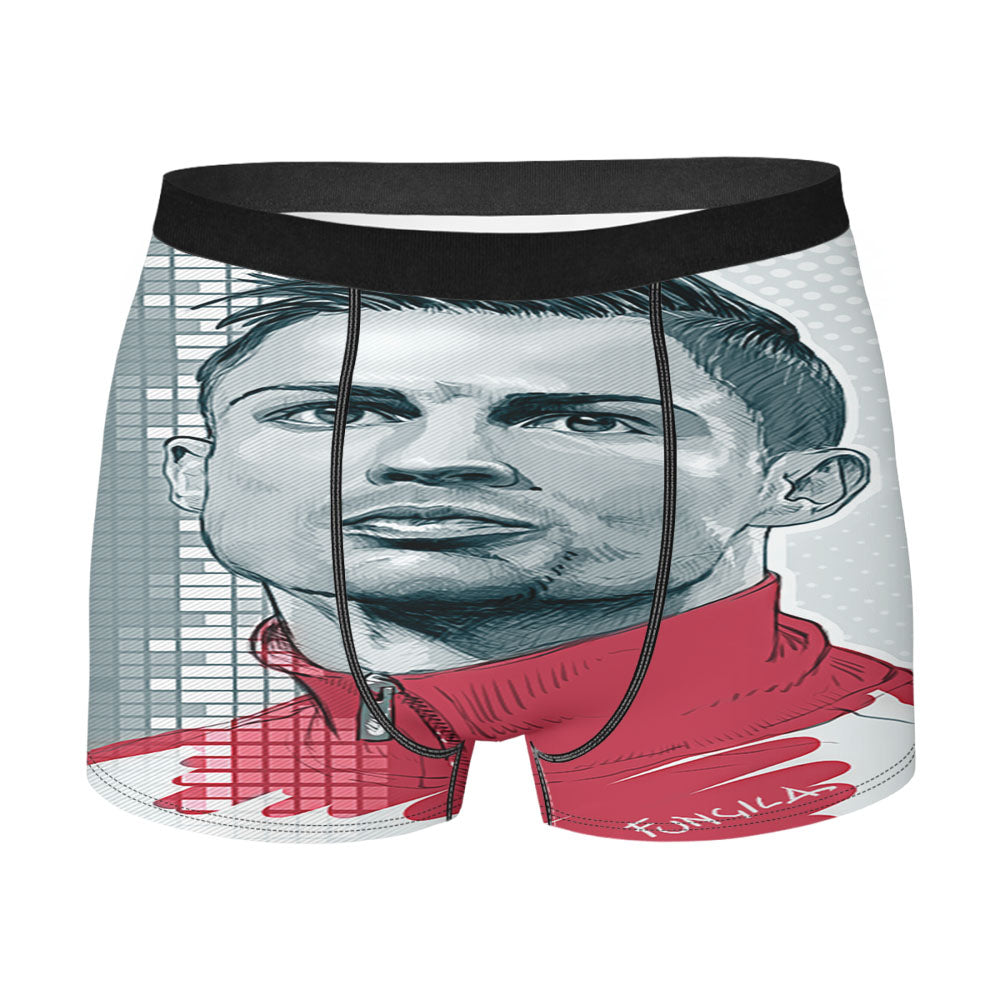 Cristiano Ronaldo Portugal Men'S Boxer Briefs