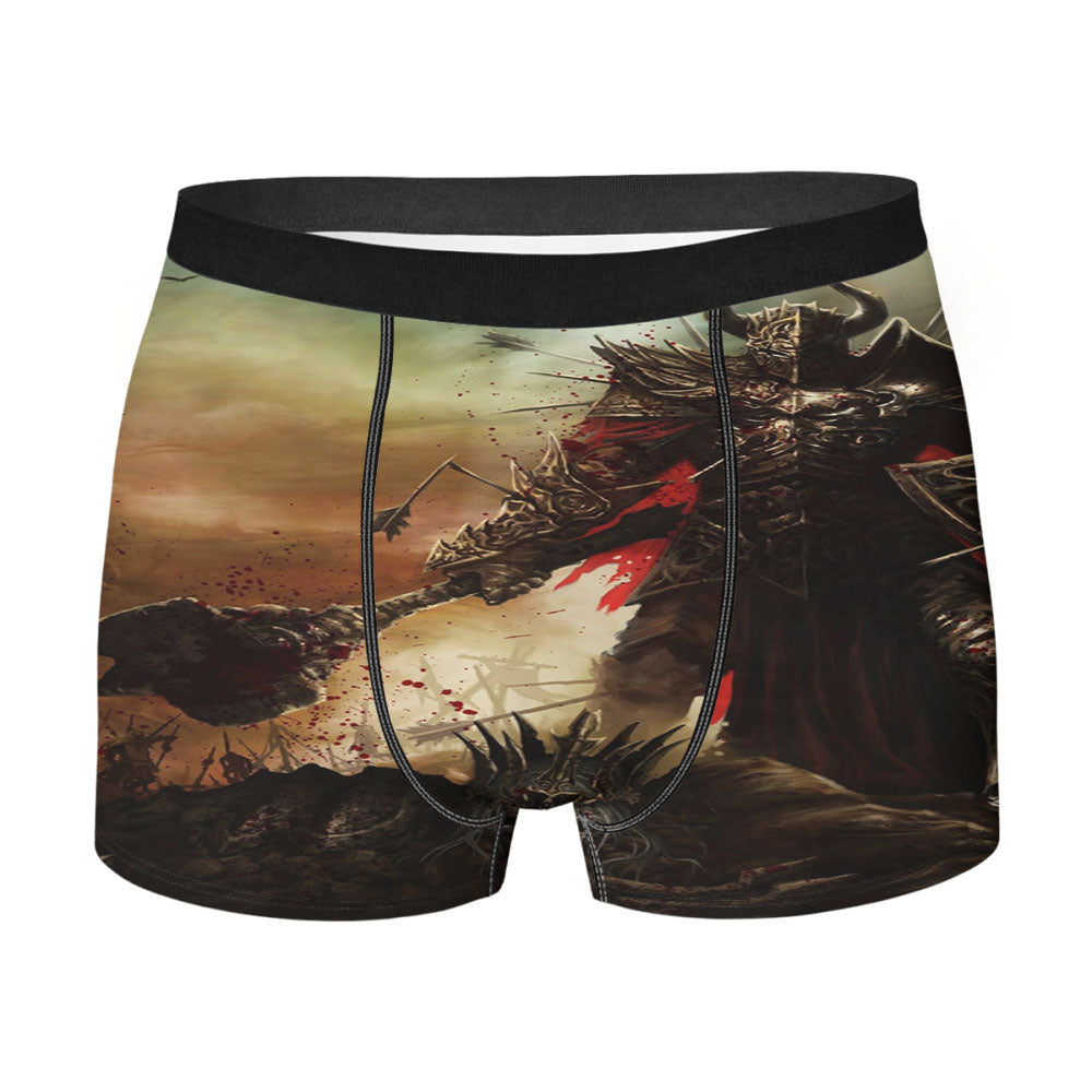 Crusader Diablo Iii Reaper Of Souls Men'S Boxer Briefs