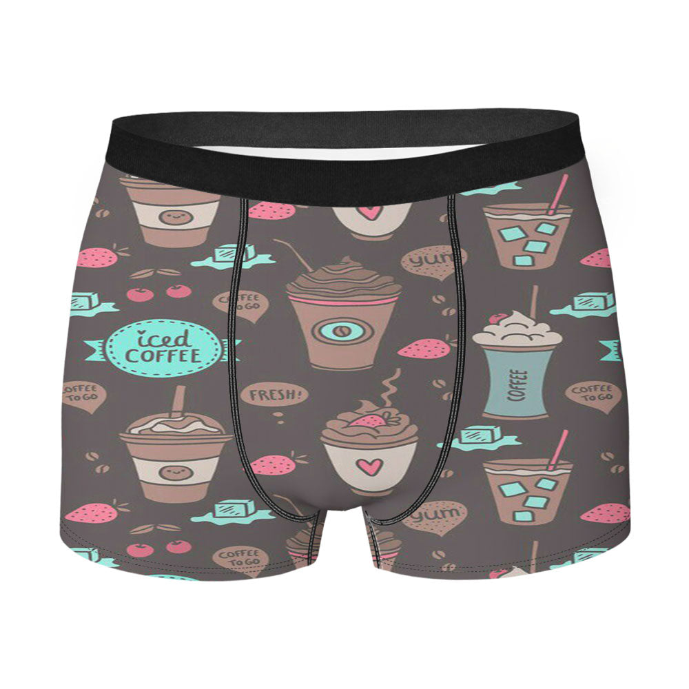 Cup Ice Snowbell Men'S Boxer Briefs