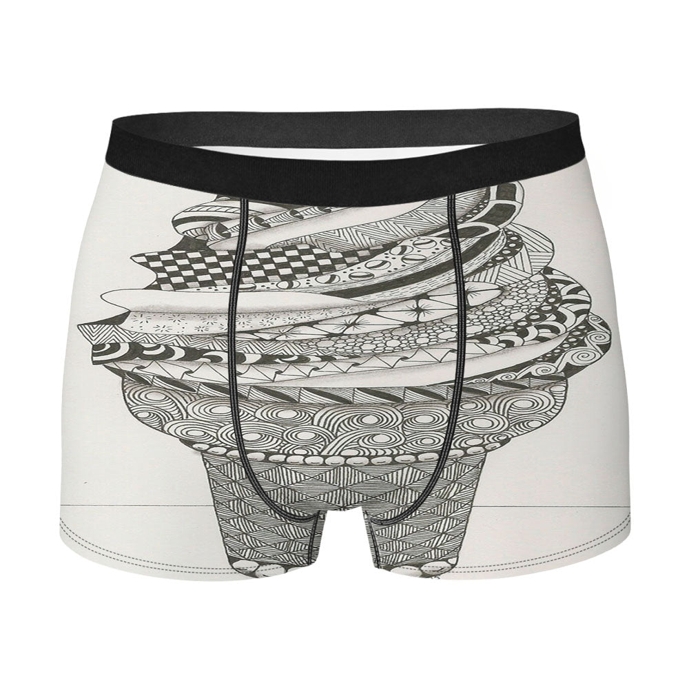 Cupcakes Art Hipster Men'S Boxer Briefs