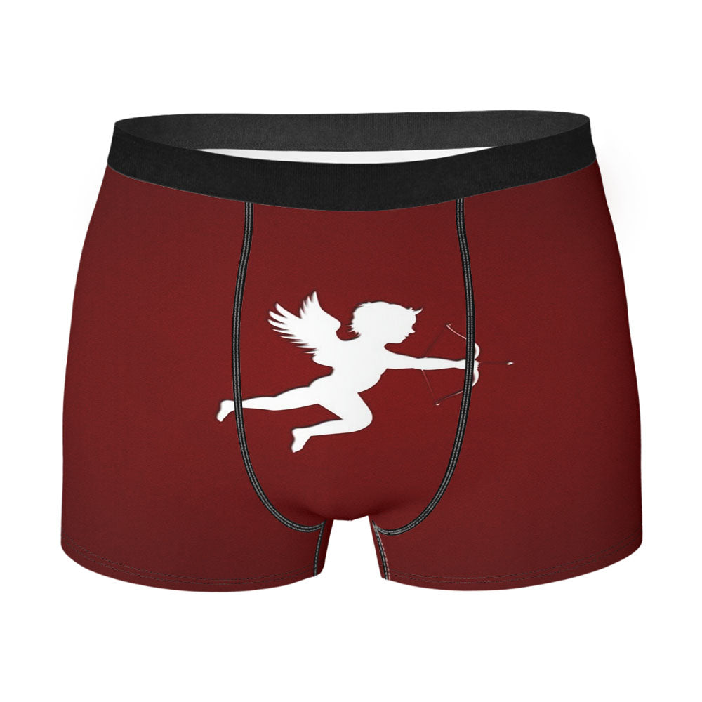 Cupid Vector Red Men'S Boxer Briefs