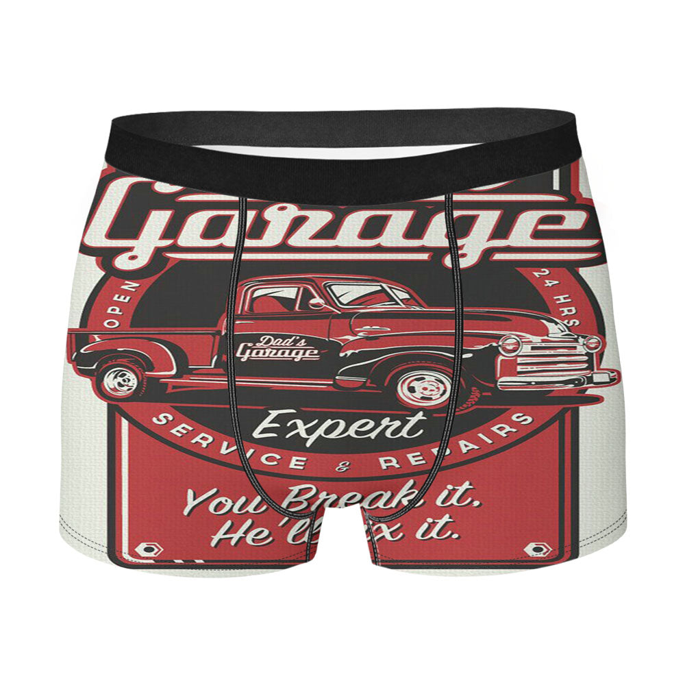 Dads Garage Men'S Boxer Briefs
