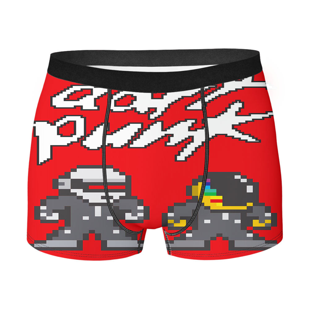 Daft Punk 8 Bit Men'S Boxer Briefs