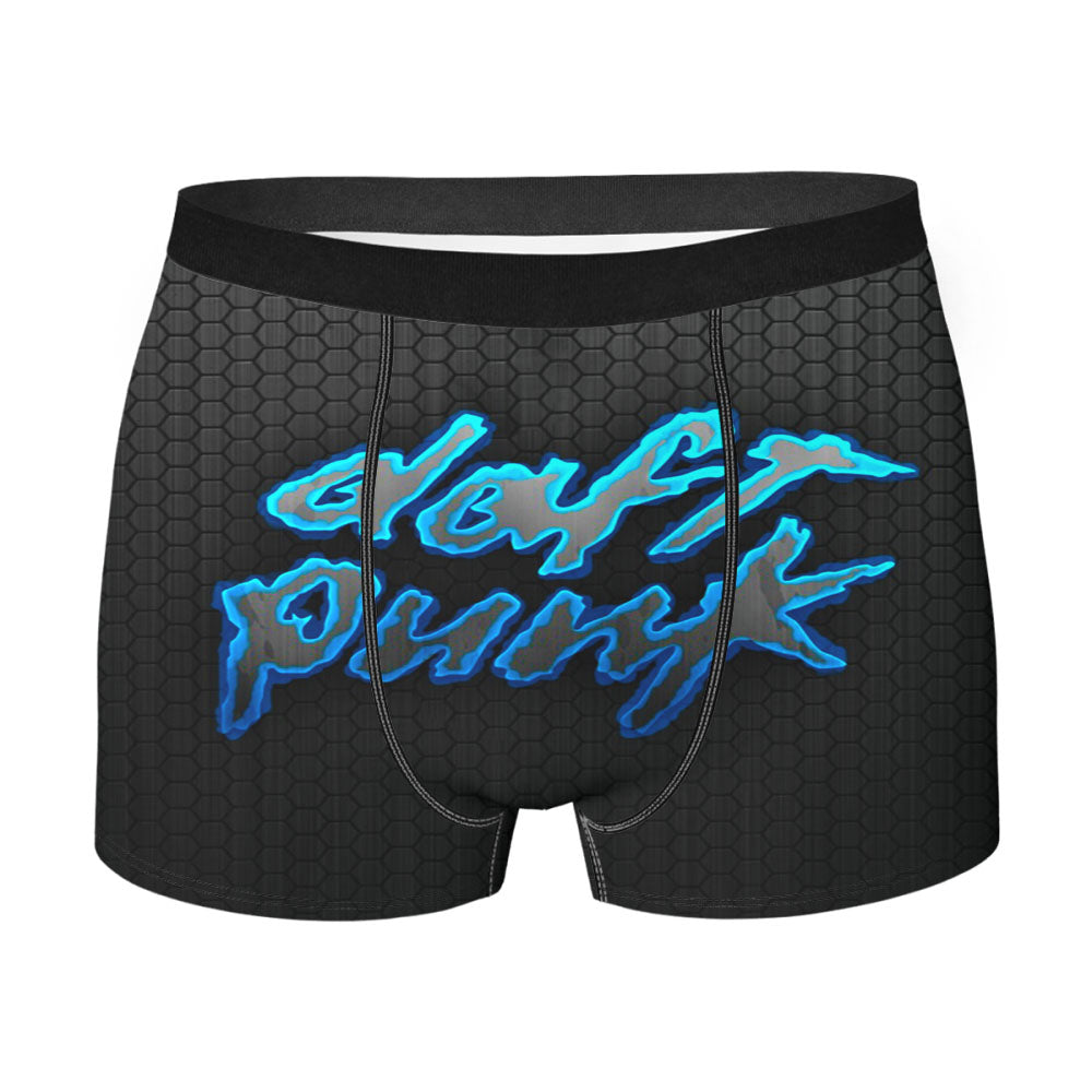 Daft Punk Aura Logo Men'S Boxer Briefs