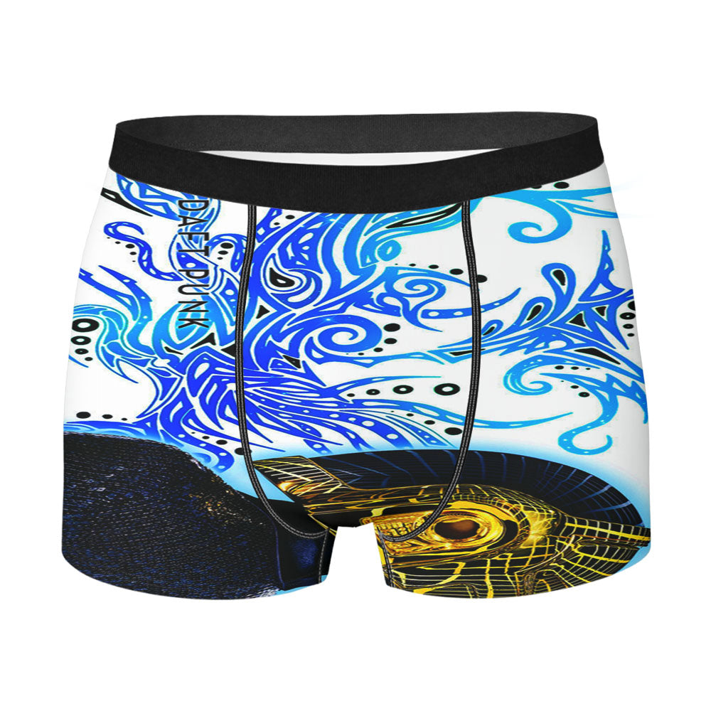Daft Punk Blue Art Men'S Boxer Briefs