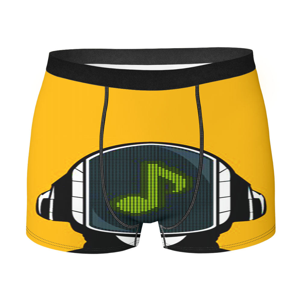 Daft Punk Helmet 2 Men'S Boxer Briefs
