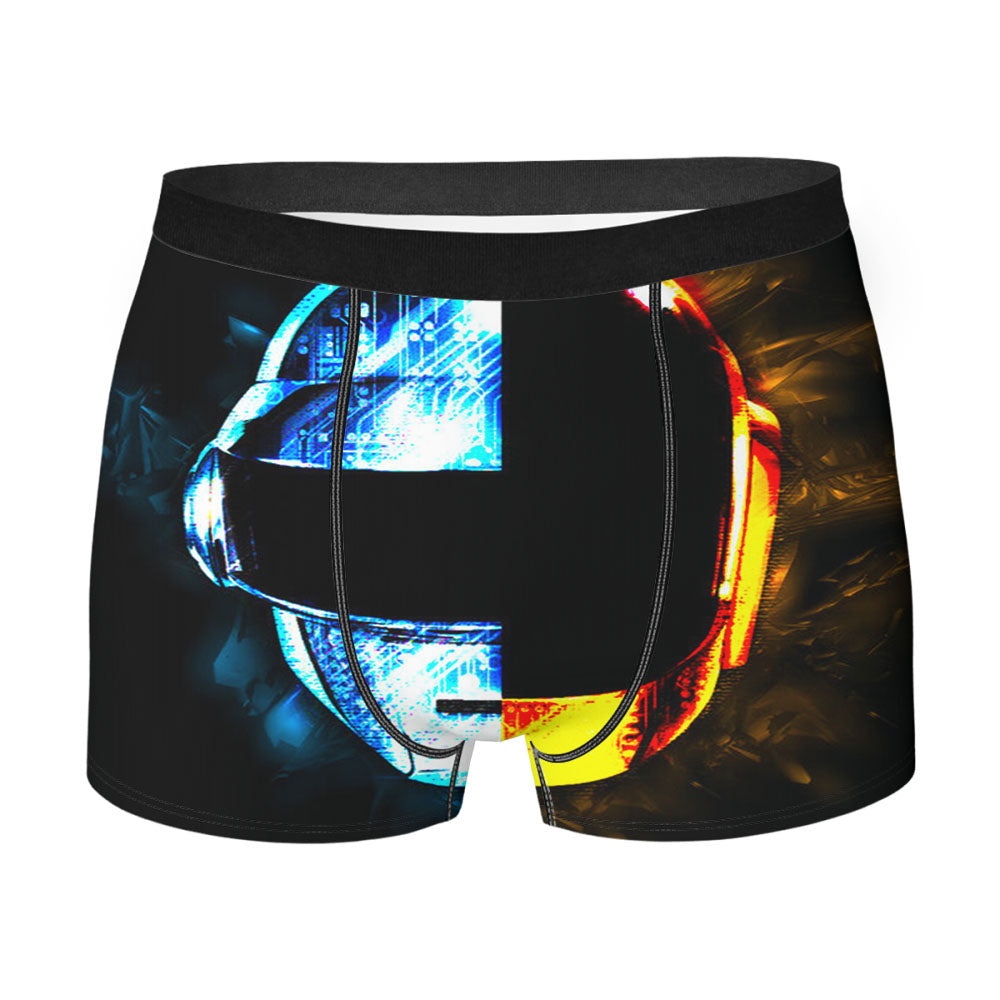 Daft Punk Helmet Logo Men'S Boxer Briefs