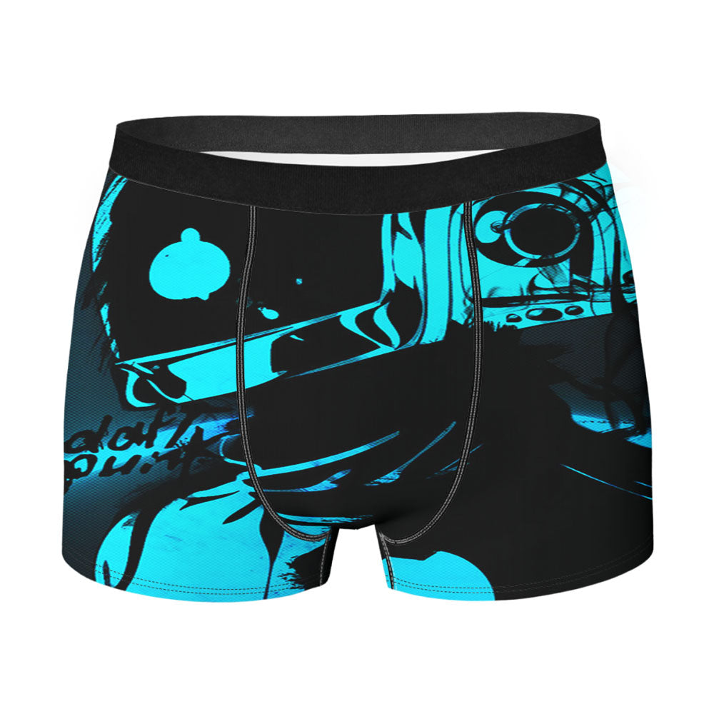 Daft Punk Light Green Men'S Boxer Briefs