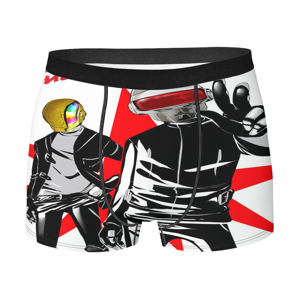 Daft Punk Pose Men'S Boxer Briefs